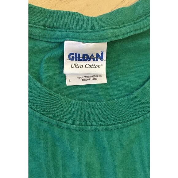 VTG PHILADELPHIA EAGLES T Shirt L “ Winning Is For Birds” Kelly Green Old NFL - Picture 3 of 10